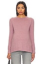 view 2 of 5 The Merino Long Sleeve Tee in Dusty Rose