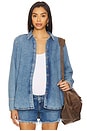 view 2 of 4 The Classic Buttondown Shirt in Vintage Dream Blue