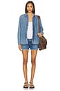 view 4 of 4 The Classic Buttondown Shirt in Vintage Dream Blue