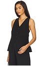 view 1 of 4 The Nadia Vest in Black