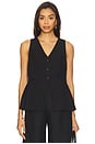 view 2 of 4 The Nadia Vest in Black