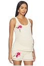 view 3 of 5 The Cecilia Tank Top in Sand