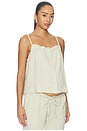 view 3 of 6 NURSING TOP THE ISLA  in Natural & Blue Stripe
