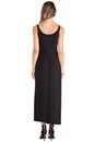 view 4 of 5 Surplice Knot Midi Dress in Black