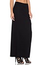 view 2 of 3 FALDA MAXI in Black