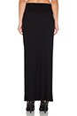 view 3 of 3 FALDA MAXI in Black