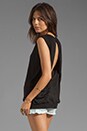 view 1 of 4 Twist Back Top in Black