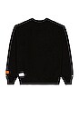 view 2 of 3 Herons Nightshift Sweatshirt in Black