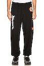 view 3 of 3 PANTALON SWEAT in Black & White