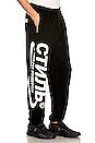 view 4 of 4 PANTALON SWEAT in Black