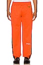 view 1 of 4 Logo Relaxed Trackpants in Orange