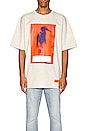view 3 of 3 T-SHIRT NOISE CENSORED HERON in Grey