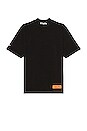 view 1 of 3 Short Sleeve Turtleneck CTNMB Top in Black