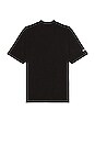 view 2 of 3 Short Sleeve Turtleneck CTNMB Top in Black