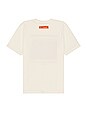 view 2 of 5 Misprinted Heron Tee in White & Navy