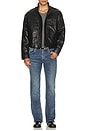 view 5 of 5 Leather Jacket in Black Python