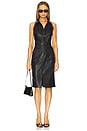 view 1 of 3 Halter Utility Dress in Black