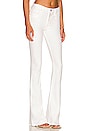 view 2 of 4 Holly High Rise Flare Jean in White Horse