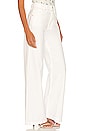view 2 of 4 Jodie 5 Pocket Wide Leg in White