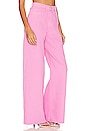 view 2 of 4 James High Rise Wide Leg in Fuchsia Pink