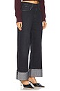 view 2 of 6 Jodie Seamed Front Yoke Wide Leg in Milano Noir