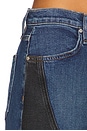 view 6 of 6 Jodie High Rise Contrast Panel Wide Leg Jeans in Mixture