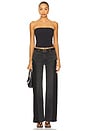 view 5 of 6 Lexi Seamed Wide Leg Jeans in Double Side