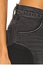 view 6 of 6 Lexi Seamed Wide Leg Jeans in Double Side