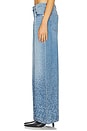view 3 of 6 Jodie Loose Wide Jeans in Blue Crystal