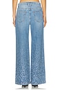 view 4 of 6 Jodie Loose Wide Jeans in Blue Crystal