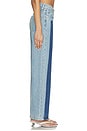 view 3 of 6 Rylee Low Rise Loose With Patch Jeans in Double Take