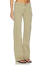 view 2 of 6 Kelli Low Rise Loose Straight Jeans in Washed Dried Herb