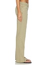 view 3 of 6 Kelli Low Rise Loose Straight Jeans in Washed Dried Herb