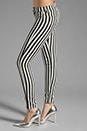 view 2 of 7 Krista Super Skinny en Black/White Stripe in Black & White Stripe