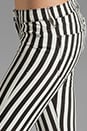 view 5 of 7 Krista Super Skinny en Black/White Stripe in Black & White Stripe