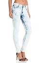 view 2 of 3 Jean Nico Super Skinny taille moyenne in Cosmic