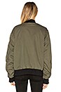 view 4 of 5 Gene Bomber Jacket in Trooper Green