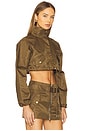 view 3 of 5 X Brooks Nader Grace Ann Cropped Jacket in Basin