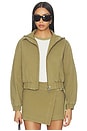 view 1 of 5 Sporty Jacket in Dried Herb