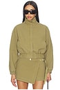 view 2 of 5 Sporty Jacket in Dried Herb