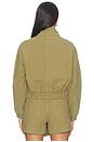 view 4 of 5 Sporty Jacket in Dried Herb