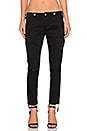 view 1 of 3 PANTALÓN CARGO ROWAN in Black Destructed