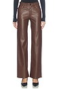 view 1 of 6 Rosie High Rise Wide Leg in Chicory Coffee