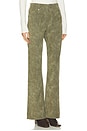 view 2 of 6 FLARE DANI in Army Green