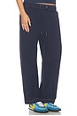 view 2 of 6 Drawstring Barrel Pant in Navy Blazer