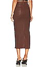 view 3 of 4 Reconstructed Skirt in Coated Tortoise