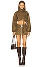 view 5 of 6 X Brooks Nader Grace Ann Micreaux Mini Skirt in Basin