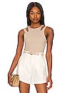 view 1 of 4 Cut Out Tank in Camel