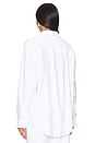 view 3 of 4 Oversized Button Down Shirt in White