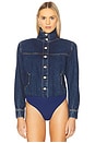 view 2 of 5 X Brooks Nader Beaucoup Bodysuit in Third Street